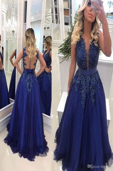 navy blue evening dresses sheer deep v neck lace appliqued beaded pearls tulle prom dress illusion back formal gowns3759818, Black;red
navy blue evening dresses sheer deep v neck lace appliqued beaded pearls tulle prom dress illusion back formal gowns3759818, Black;red