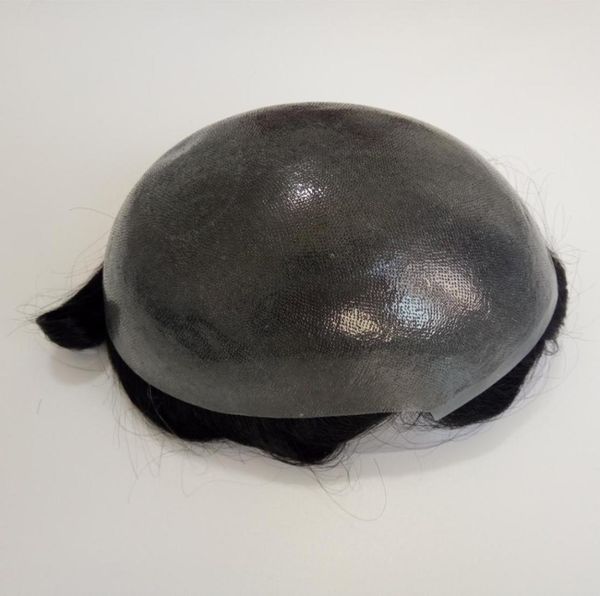 new hand made prothesis remy human hair mens toupee with thin skin base at factory 1602391, Black
new hand made prothesis remy human hair mens toupee with thin skin base at factory 1602391, Black