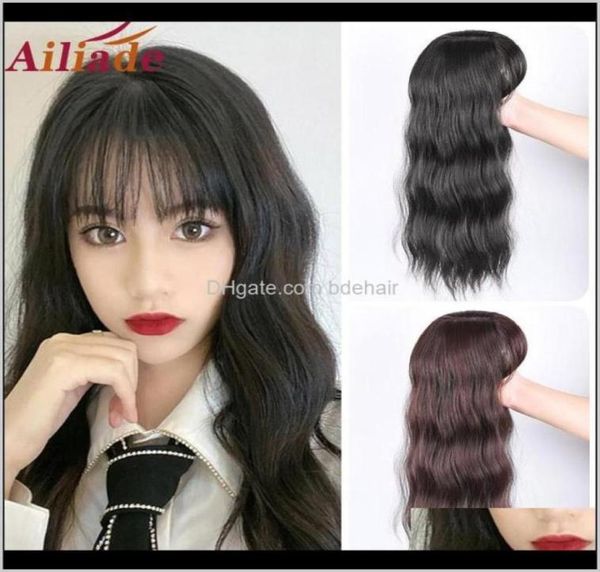 wigs products drop delivery 2021 ailiade natural wave women er light onepiece with bangs human hair mixed synthetic clipin h818315005, Black
wigs products drop delivery 2021 ailiade natural wave women er light onepiece with bangs human hair mixed synthetic clipin h818315005, Black