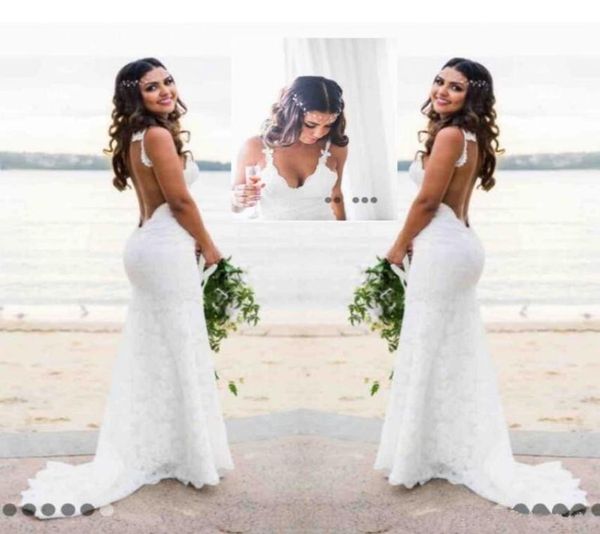 mermaid beach lace wedding dresses 2019 modest fashion spaghetti backless country bohemian fishtail bridal holiday dress5967504, White
mermaid beach lace wedding dresses 2019 modest fashion spaghetti backless country bohemian fishtail bridal holiday dress5967504, White