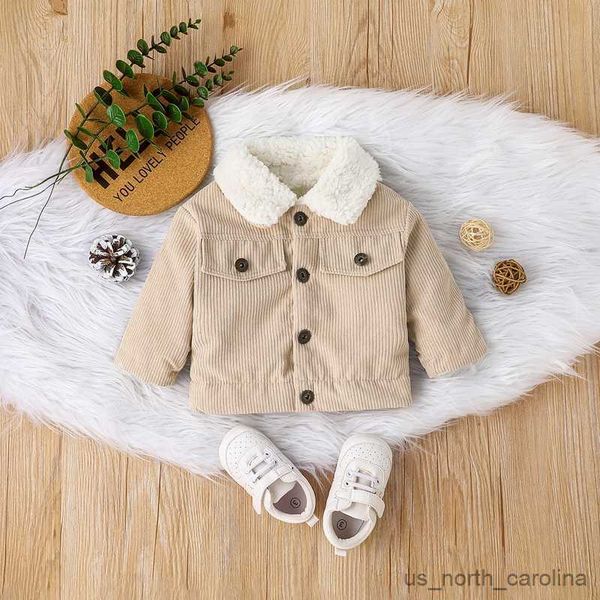 jackets autumn winter toddler boys girls coat beige long sleeve lapel button down plush outerwear 0-3years r230810, Blue;gray
jackets autumn winter toddler boys girls coat beige long sleeve lapel button down plush outerwear 0-3years r230810, Blue;gray