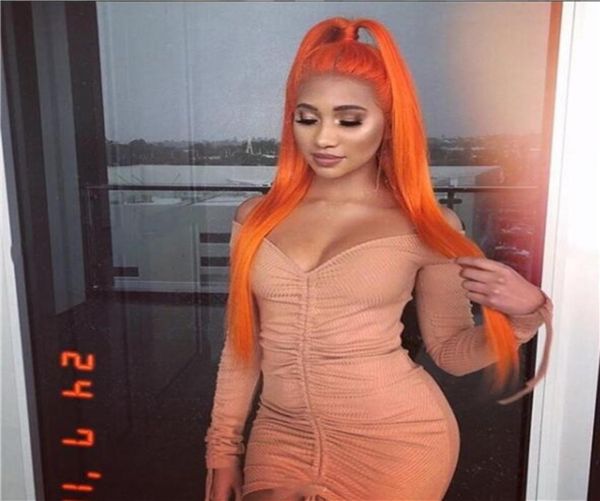 150 density 13x4 frontal wig silky straight orange colored with baby hair around glueless virgin human hair7604078, Black;brown
150 density 13x4 frontal wig silky straight orange colored with baby hair around glueless virgin human hair7604078, Black;brown