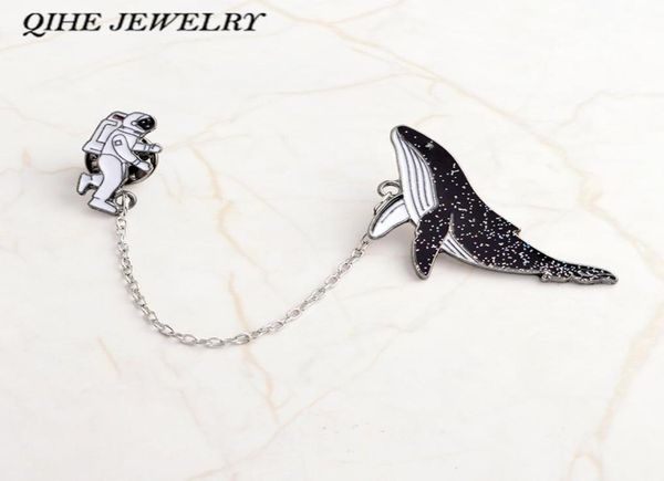 qihe jewelry fashion astronaut and whales cartoon brooches pins lapel pins badges women n whole gifts for friends9047424, Gray
qihe jewelry fashion astronaut and whales cartoon brooches pins lapel pins badges women n whole gifts for friends9047424, Gray