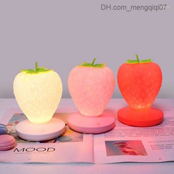 lamps shades night lights touch dimmable led light silicone strawberry nightlight usb bedside lamp for baby bedroom decoration z230805
lamps shades night lights touch dimmable led light silicone strawberry nightlight usb bedside lamp for baby bedroom decoration z230805