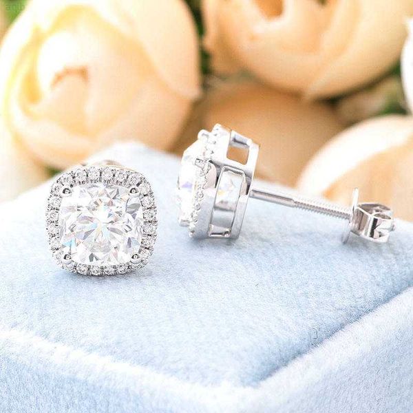 fine jewelry 10k/14k/18k real gold gra certified def color 1.5ct cushion cut moissanite halo screw back stud earrings for women, Golden
fine jewelry 10k/14k/18k real gold gra certified def color 1.5ct cushion cut moissanite halo screw back stud earrings for women, Golden