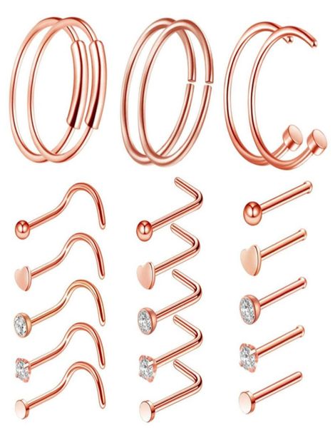 diamond nose ring anti allergy nasal ring nose stud screws rose ball piercing rings women piercing jewelry hoop jewelry drop ship 9029211, Silver
diamond nose ring anti allergy nasal ring nose stud screws rose ball piercing rings women piercing jewelry hoop jewelry drop ship 9029211, Silver