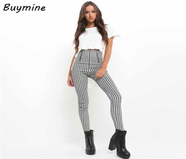 high waist pants women black white plaid pants 2017 zip side skinny pants autumn casual pencil trousers gingham pantalon1591089
high waist pants women black white plaid pants 2017 zip side skinny pants autumn casual pencil trousers gingham pantalon1591089