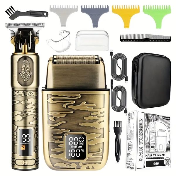 professional hair trimmer hair clippers cordless barber clippers t-blade beard trimmer electric shaver razor for men
professional hair trimmer hair clippers cordless barber clippers t-blade beard trimmer electric shaver razor for men