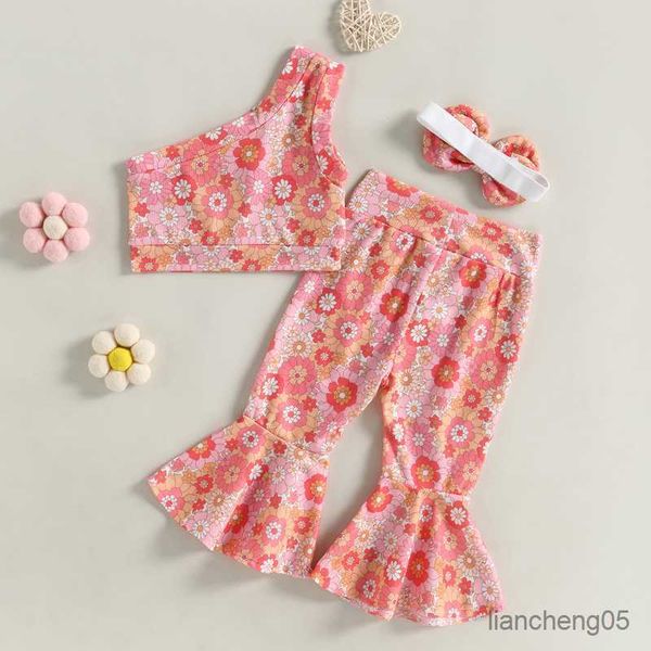 clothing sets toddler girls summer outfit sets sleeveless one shoulder vest floral flared headband r230805, White
clothing sets toddler girls summer outfit sets sleeveless one shoulder vest floral flared headband r230805, White