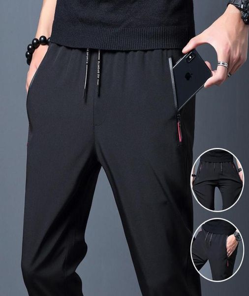 men039s pants casual men39s summer thin section loose quickdrying ice silk trousers youth trend straight ninepoint4191198, Black
men039s pants casual men39s summer thin section loose quickdrying ice silk trousers youth trend straight ninepoint4191198, Black