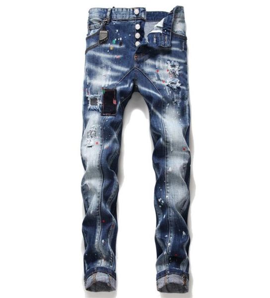 unique men ripped slim fit jeans fashion designer washed motocycle men039s denim pants panelled hip hop biker street wear trous6586140, Blue
unique men ripped slim fit jeans fashion designer washed motocycle men039s denim pants panelled hip hop biker street wear trous6586140, Blue