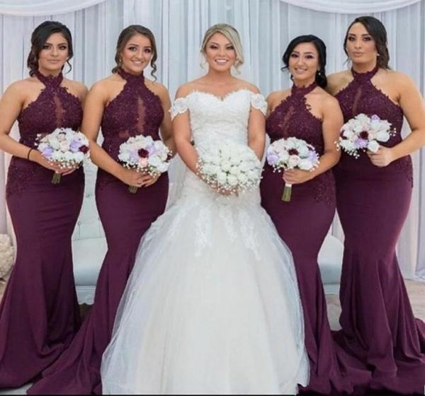 2019 lace appliqued mermaid bridesmaid dresses vintage high neck sheath wedding guest gown long formla prom evening dresses 4316508, White;pink
2019 lace appliqued mermaid bridesmaid dresses vintage high neck sheath wedding guest gown long formla prom evening dresses 4316508, White;pink