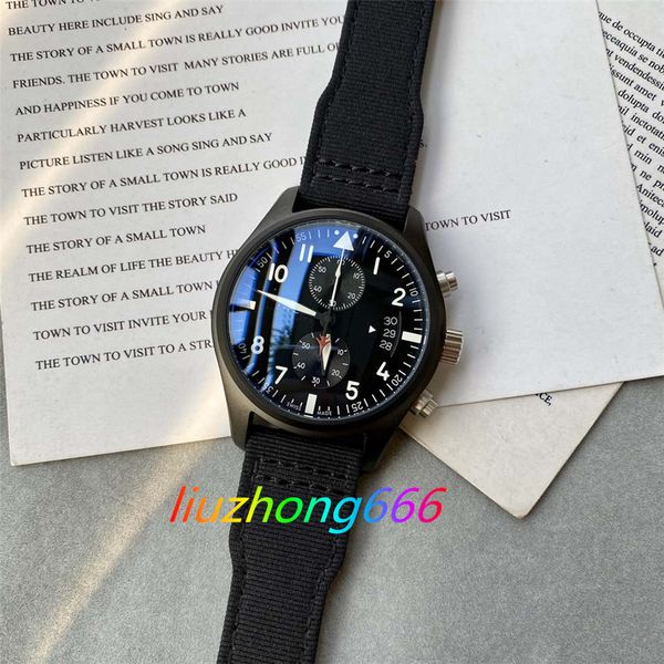 2023 u1 grade aaa luxury designer watch new men quartz big classic pilot watches 46mm le prince black genuine nylon leather wristwatches mon, Slivery;brown
2023 u1 grade aaa luxury designer watch new men quartz big classic pilot watches 46mm le prince black genuine nylon leather wristwatches mon, Slivery;brown