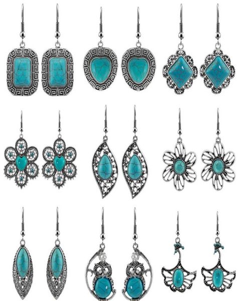bohemian vintage charm turquoise heart designer earring for woman party jewelry silver plated rhinestone flowers owl feather penda2293716, Golden
bohemian vintage charm turquoise heart designer earring for woman party jewelry silver plated rhinestone flowers owl feather penda2293716, Golden