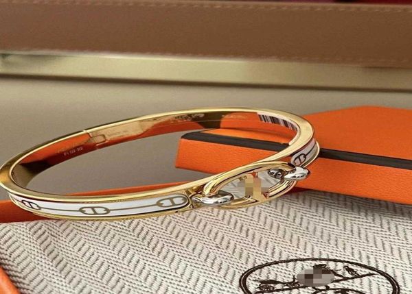 designer hmser bracelet h pig nose bracelet 22 autumn winter enamel style light8941176, Black
designer hmser bracelet h pig nose bracelet 22 autumn winter enamel style light8941176, Black