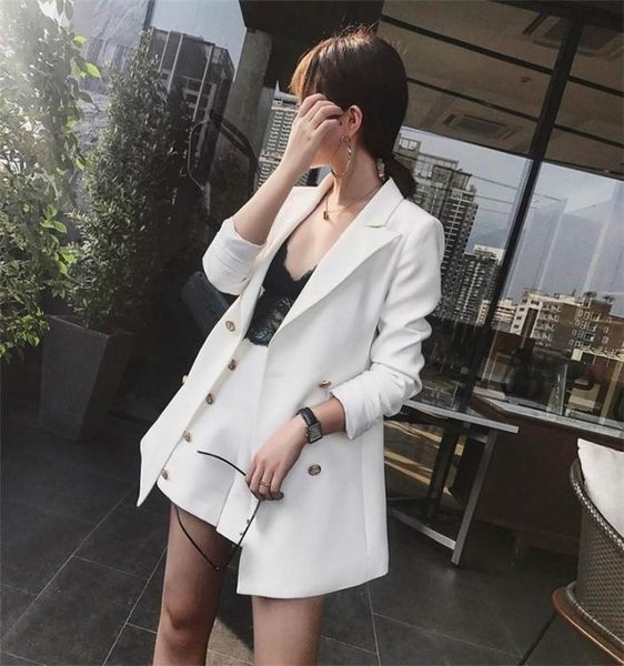 elegant office lady short suit set women 2 piece set white color jacket blazer high waist mini pant suits female tracksuit t1909136372716
elegant office lady short suit set women 2 piece set white color jacket blazer high waist mini pant suits female tracksuit t1909136372716