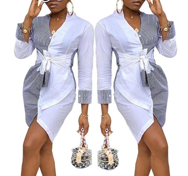 2021 women stripe shirt dress evening party mini dress long sleeve dress casual5580139, Black;gray
2021 women stripe shirt dress evening party mini dress long sleeve dress casual5580139, Black;gray