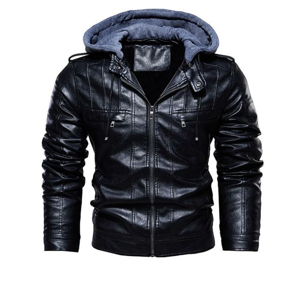 2020 men vintage motorcycle jacket mens outdoor casual pu leather jacket man winter coat hooded collar club bomber jackets2035905, Black;brown
2020 men vintage motorcycle jacket mens outdoor casual pu leather jacket man winter coat hooded collar club bomber jackets2035905, Black;brown