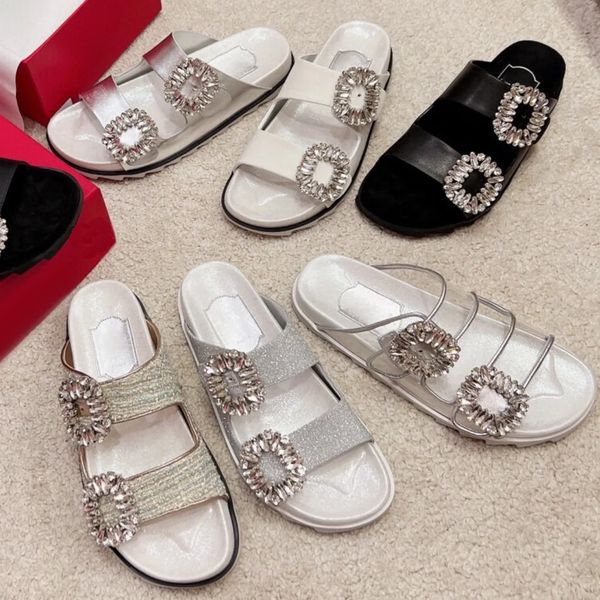 slidy viv slides summer outdoors sandal famous designer woman sandales man shoe luxurys beach slipper fashion rv genuine leather slippers lo, Black
slidy viv slides summer outdoors sandal famous designer woman sandales man shoe luxurys beach slipper fashion rv genuine leather slippers lo, Black