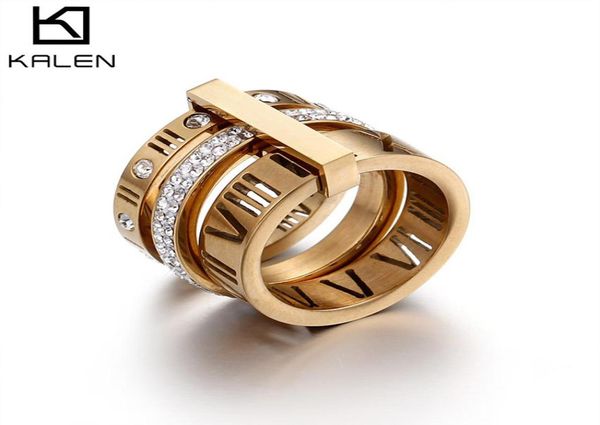 rhinestone rings for women 3 color stainless steel rose gold roman numerals finger rings femme wedding engagement rings jewelry3695003, Silver
rhinestone rings for women 3 color stainless steel rose gold roman numerals finger rings femme wedding engagement rings jewelry3695003, Silver