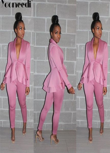 yooneedi 2019 autumn design office lady 2 pcs blazers women set 4 color style blazers and long pants sfy0568285222, White;black
yooneedi 2019 autumn design office lady 2 pcs blazers women set 4 color style blazers and long pants sfy0568285222, White;black