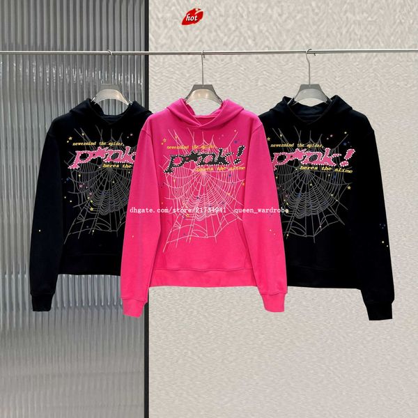 pink mens sp5der 555 spider hoodie designer hoodies men hoodie puff print hoody young thug sweatshirts pullover nevermind the spider heres t, Black
pink mens sp5der 555 spider hoodie designer hoodies men hoodie puff print hoody young thug sweatshirts pullover nevermind the spider heres t, Black