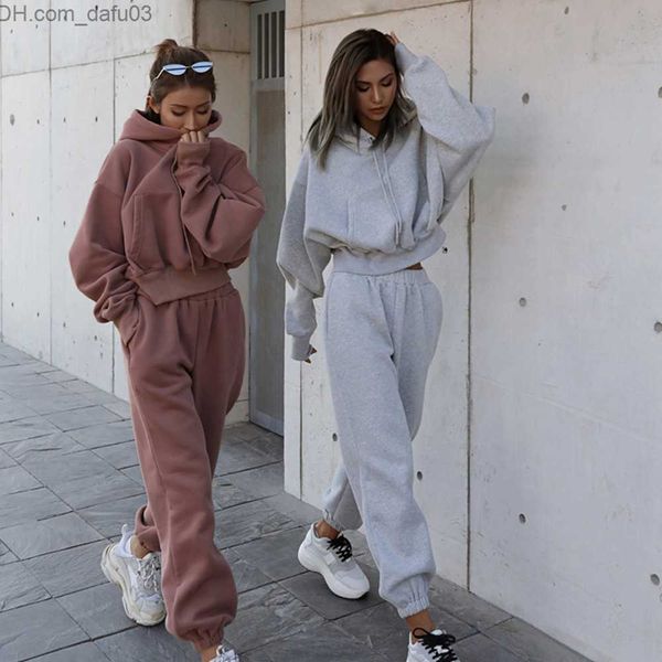 women's tracksuits autumn winter streetwear women joggers 2 piece sets hooded sweatshirt pants two piece set tracksuit fleece outfits s, Gray
women's tracksuits autumn winter streetwear women joggers 2 piece sets hooded sweatshirt pants two piece set tracksuit fleece outfits s, Gray