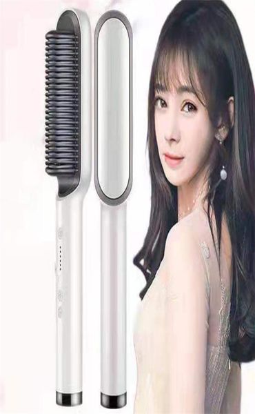2022 new electric splint hair straightener comb hair styling straight curling dualpurpose bangs curling iron9417479, Black
2022 new electric splint hair straightener comb hair styling straight curling dualpurpose bangs curling iron9417479, Black