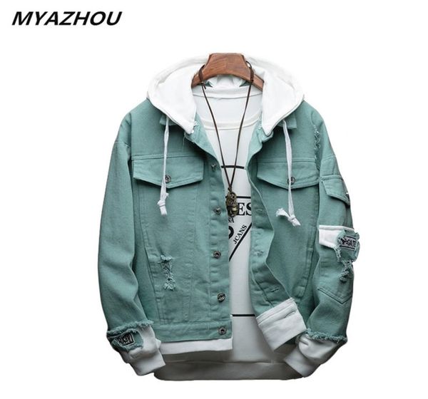 autumn hooded denim jacket men039s fake two pieces solid color loose coat fashion designer men039s casual denim jacket s3xl3498646, Black;brown
autumn hooded denim jacket men039s fake two pieces solid color loose coat fashion designer men039s casual denim jacket s3xl3498646, Black;brown