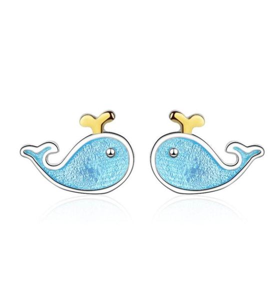 cr77 small whale ear stud earrings s925 sterling silver needles female fresh blue fish cute marine animal jewelry factory whole273440392
cr77 small whale ear stud earrings s925 sterling silver needles female fresh blue fish cute marine animal jewelry factory whole273440392