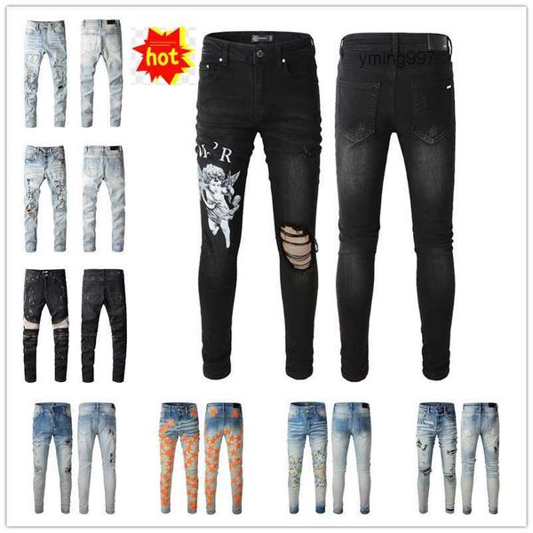 2023 new arrivals amirly mens luxury designer denim jeans holes trousers jean coolguy biker pants man clothing #051, Blue
2023 new arrivals amirly mens luxury designer denim jeans holes trousers jean coolguy biker pants man clothing #051, Blue