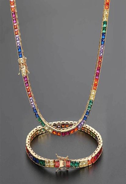 simple hiphop necklace jewelry 4mm color tennis chain copper inlaid color square zircon hipster bracelet1896706, Silver
simple hiphop necklace jewelry 4mm color tennis chain copper inlaid color square zircon hipster bracelet1896706, Silver