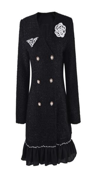 1113 2022 runway autumn dress v neck long sleeve brand same style empire womens dress fashion changji6950732, Black
1113 2022 runway autumn dress v neck long sleeve brand same style empire womens dress fashion changji6950732, Black