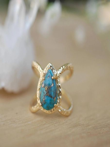 european and american new product luxury ring inlaid water drop pearshaped turquoise party engagement female jewelry5915820, Silver
european and american new product luxury ring inlaid water drop pearshaped turquoise party engagement female jewelry5915820, Silver