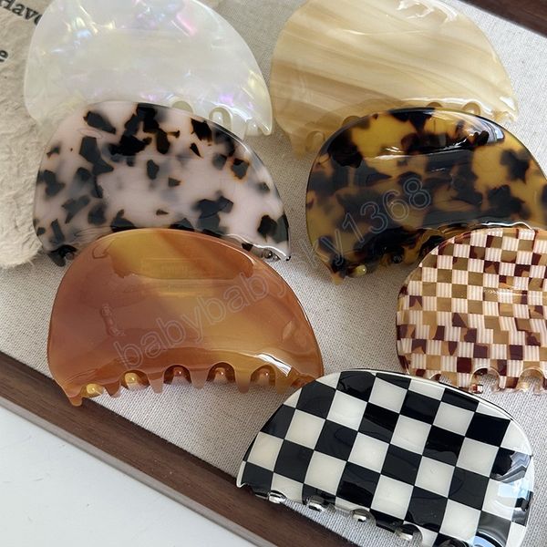 korean woman semicircle acetate hair claws ladies hairpins hairgrip headwear barrettes ladies hair clips girls hair accessories, Slivery;white
korean woman semicircle acetate hair claws ladies hairpins hairgrip headwear barrettes ladies hair clips girls hair accessories, Slivery;white