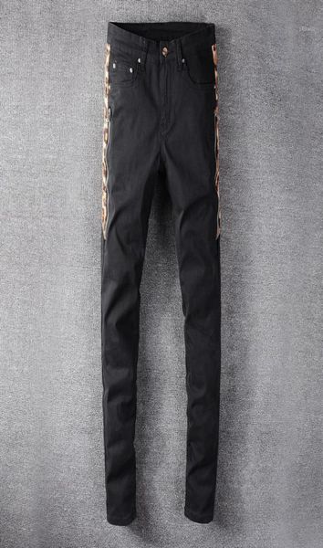 hip hop jean men leopard print patch black stretch denim patchwork slim skinny pants bootcut jeans for men039s3723297, Blue
hip hop jean men leopard print patch black stretch denim patchwork slim skinny pants bootcut jeans for men039s3723297, Blue