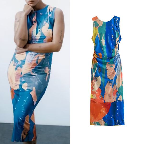 urban dresse dress pleated design tie dye print chic bare back decoration for high street female 230804, White;black
urban dresse dress pleated design tie dye print chic bare back decoration for high street female 230804, White;black
