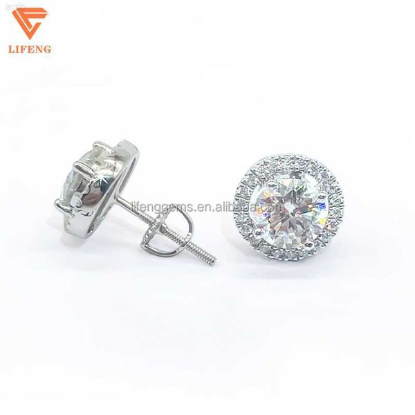 classic design round cut vvs 1 carat diamond 925 sterling silver moissanite men's and women's fashion jewelry earrings, Golden
classic design round cut vvs 1 carat diamond 925 sterling silver moissanite men's and women's fashion jewelry earrings, Golden