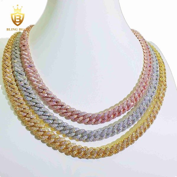 blingdiam jewelry 10mm 2rows 5a+ zircon copper cuban chain necklace cz hip hop cuban link chain for men women, Silver
blingdiam jewelry 10mm 2rows 5a+ zircon copper cuban chain necklace cz hip hop cuban link chain for men women, Silver