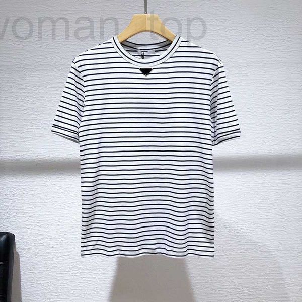 women's t-shirt designer 2023 new product p family men's triangle t-shirt black and white stripe round neck short sleeve high luxu
women's t-shirt designer 2023 new product p family men's triangle t-shirt black and white stripe round neck short sleeve high luxu