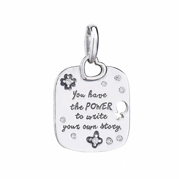 2019 spring new 925 sterling silver female empowerment motto pendant charm bead fits european jewelry charm bracelets6136352, Black
2019 spring new 925 sterling silver female empowerment motto pendant charm bead fits european jewelry charm bracelets6136352, Black