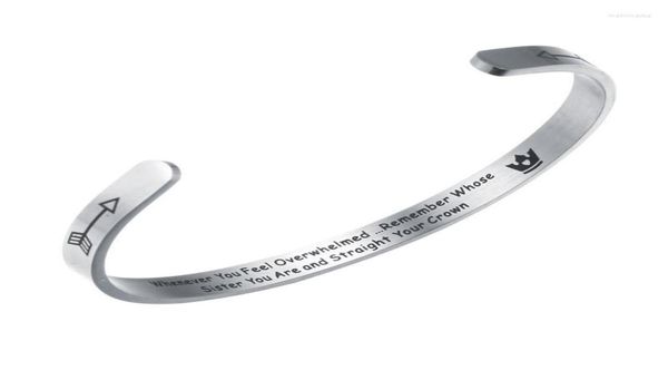 bangle whenever you feel overwhelmed remember whose sister bracelet stainless steel jewelry inspirational for girls women mantra6304848, Black
bangle whenever you feel overwhelmed remember whose sister bracelet stainless steel jewelry inspirational for girls women mantra6304848, Black