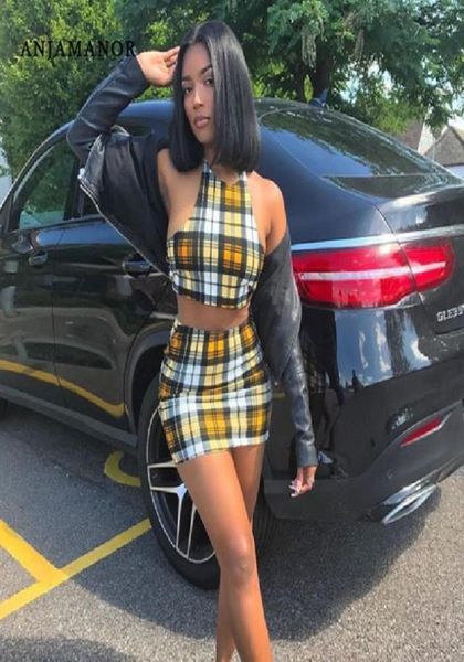 anjamanor yellow plaid print 2 piece set womens summer matching sets club outfits crop and skirt short suit d37az72 t2008416372, Gray
anjamanor yellow plaid print 2 piece set womens summer matching sets club outfits crop and skirt short suit d37az72 t2008416372, Gray