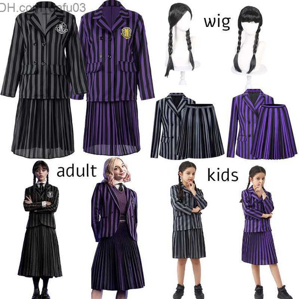 theme costume children's wednesday adams wednesday role play costume halloween carnival set black dress role play z230805, Black;red
theme costume children's wednesday adams wednesday role play costume halloween carnival set black dress role play z230805, Black;red