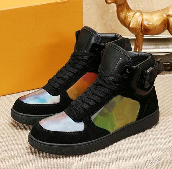 designer luxurys high-sneakers running shoes suede sneakers men's louis rivoli calfskin rubber outsole black and white high-casual shoe
designer luxurys high-sneakers running shoes suede sneakers men's louis rivoli calfskin rubber outsole black and white high-casual shoe
