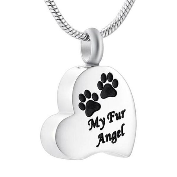 fashion jewelry custom heart paw print quotmy fur angel quotpet keepsake memorial urn necklace stainless steel cremation jewel6964647, Silver
fashion jewelry custom heart paw print quotmy fur angel quotpet keepsake memorial urn necklace stainless steel cremation jewel6964647, Silver