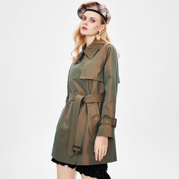 luxury designer brand women trench coat windbreaker british short trench spring coat double breasted temperament womens outerwear m001, Tan;black
luxury designer brand women trench coat windbreaker british short trench spring coat double breasted temperament womens outerwear m001, Tan;black