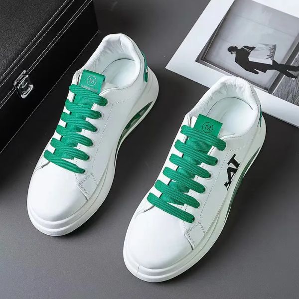 designer luxury leather men's outdoor casual shoes brand comfortable outdoor white black running shoes thick sole training shoes for me
designer luxury leather men's outdoor casual shoes brand comfortable outdoor white black running shoes thick sole training shoes for me