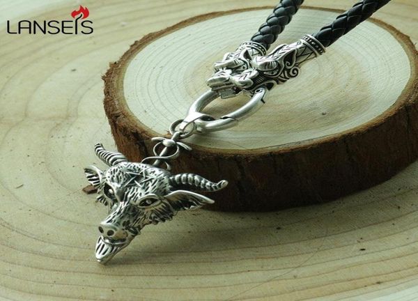 1pcs sabbatic goat amulet cord necklace baphomet pendant 38mm necklaces4690710, Silver
1pcs sabbatic goat amulet cord necklace baphomet pendant 38mm necklaces4690710, Silver