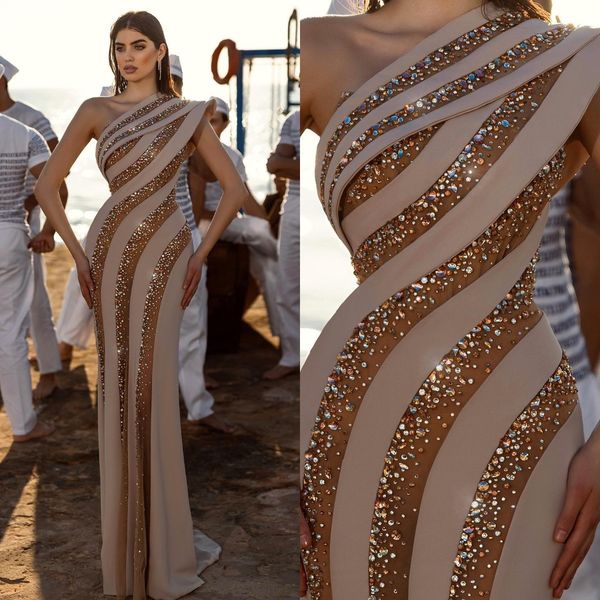 luxury champagne evening dresses one shoulder illusion beads formal party prom dress red carpet long dresses for special occasion, Black;red
luxury champagne evening dresses one shoulder illusion beads formal party prom dress red carpet long dresses for special occasion, Black;red